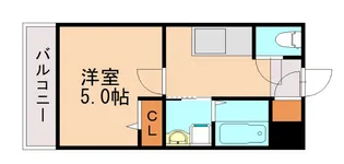 SunMark平尾駅前【4階】の間取り