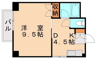 福岡県福岡市南区塩原4丁目【マンション】の間取り