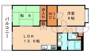 Pure Flats【3階】の間取り