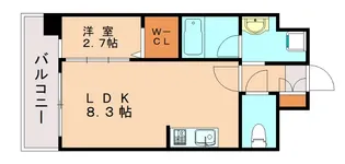 福岡県福岡市博多区東那珂1丁目【マンション】の間取り