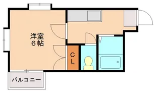 PLEAST高宮【303号室】の間取り