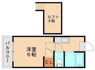 福岡県福岡市博多区相生町2丁目【アパート】の間取り