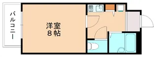 ハックベリー平和【505号室】の間取り