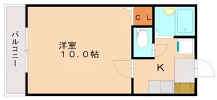シルエーラ大橋【2階】の間取り