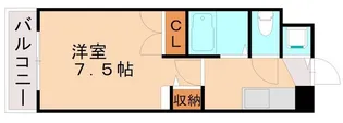 OMK大橋駅前【7階】の間取り