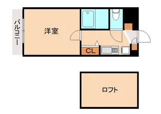 福岡県福岡市南区玉川町【マンション】の間取り