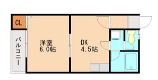福岡県福岡市博多区三筑2丁目【アパート】の間取り