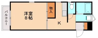 リバーサイド【401号室】の間取り