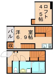 フローラ井尻【1階】の間取り
