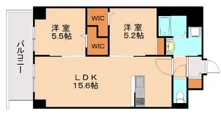 福岡県福岡市博多区東那珂2丁目【マンション】の間取り