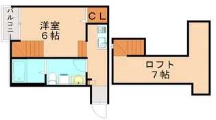 ビュシエール【2階】の間取り