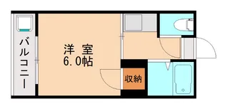 福岡県福岡市博多区東那珂2丁目【アパート】の間取り