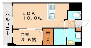 福岡県福岡市南区弥永5丁目【マンション】の間取り