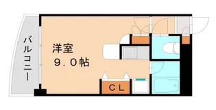 フレックス笹原駅前【513号室】の間取り