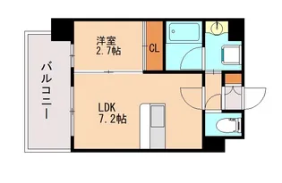 福岡県福岡市南区塩原4丁目【マンション】の間取り