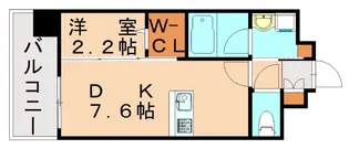 LANDIC 03152【303号室】の間取り