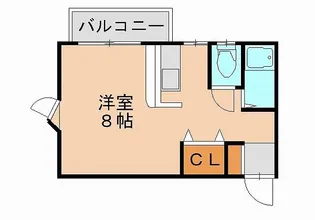 ピナクル笹原【103号室】の間取り