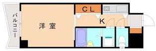 シティパレス薬大前【7階】の間取り