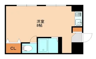 ジェントリー高宮【305号室】の間取り