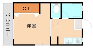 ライフ塩原【2階】の間取り