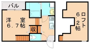 フォラートル【2階】の間取り