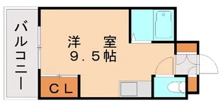 パークコート日赤通り【3階】の間取り