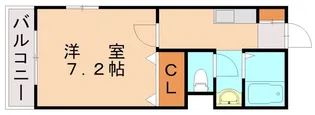 ペルソネ高宮【4階】の間取り