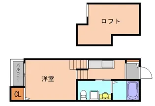 リヴァブル大楠【101号室】の間取り