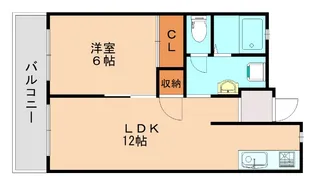 森藤第一ビル【403号室】の間取り