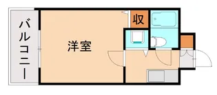 メゾン・ド・シャトラン【110号室】の間取り