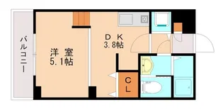 SPAZIO大橋【2階】の間取り