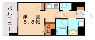 デュ・レジア平尾テラス【4階】の間取り