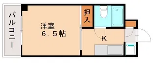 サンアドレス井尻【307号室】の間取り