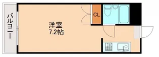 CROSS VILLA KASUGA【404号室】の間取り