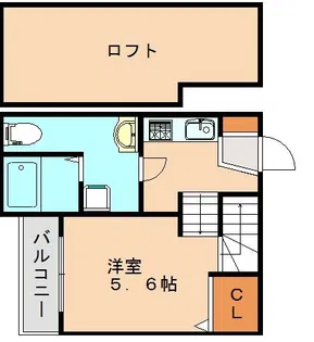 Rio Grande【2階】の間取り