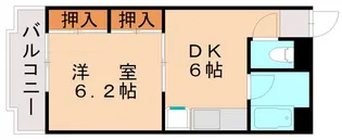ドゥエル土田【3階】の間取り