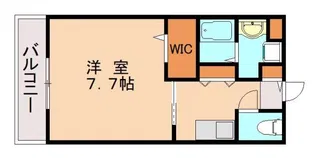 Urban Cross White Water 春日【4階】の間取り