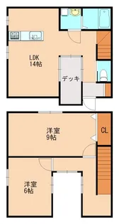 福岡県飯塚市小正【タウンハウス】の間取り