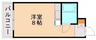 フラワーマンション【103号室】の間取り