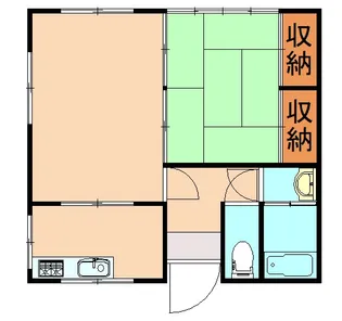 平恒アパート【102号室】の間取り