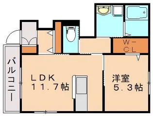 レガシーファクト【1階】の間取り
