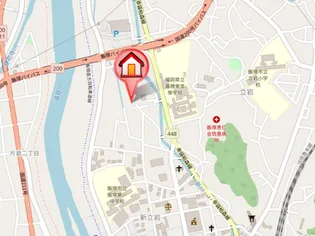 グランドゥール立岩【204号室】の地図