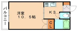 ラフォーレハイム【201号室】の間取り