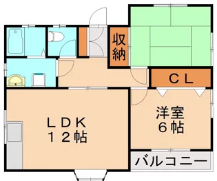 レゼンド恵Ⅲ【2階】の間取り