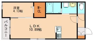 BRAVE BASE菰田西【202号室】の間取り