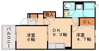 ブラビアコートⅡ【1階】の間取り