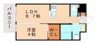 グレイス本町【602号室】の間取り