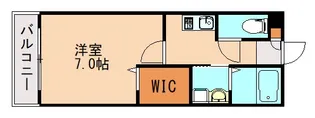 マリーナベルデ【201号室】の間取り