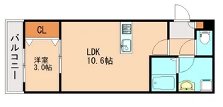 セレーノ柏の森【3階】の間取り