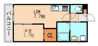 SUN(サン)【1階】の間取り